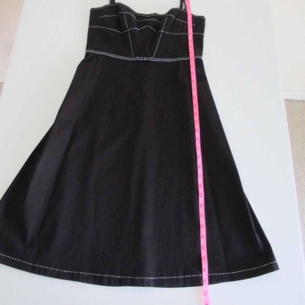 Corset-Style Fit and Flare Dress Gianni Bini - Picture 6 of 9